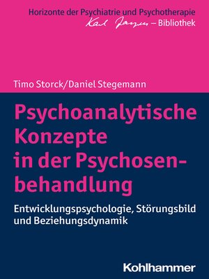 cover image of Psychoanalytische Konzepte in der Psychosenbehandlung